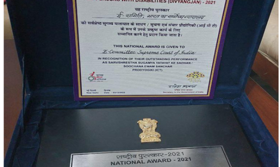 National Award for the empowerment of persons with disabilities (Divyangjan)